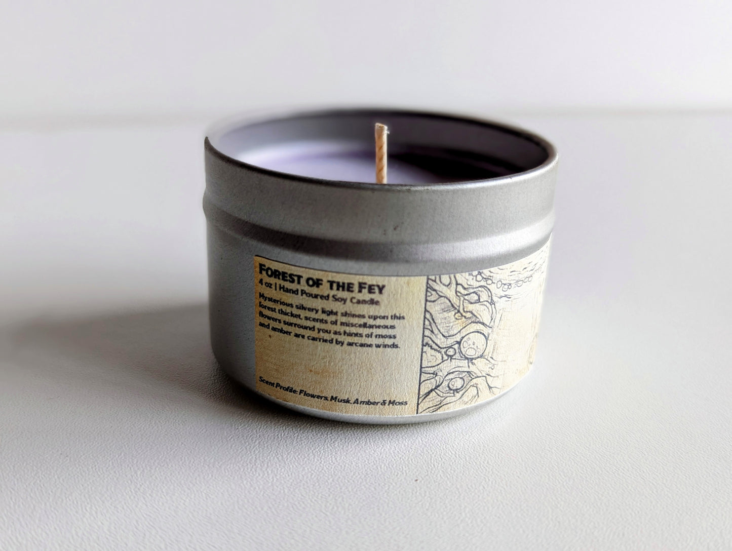 Forest of the Fey Candle