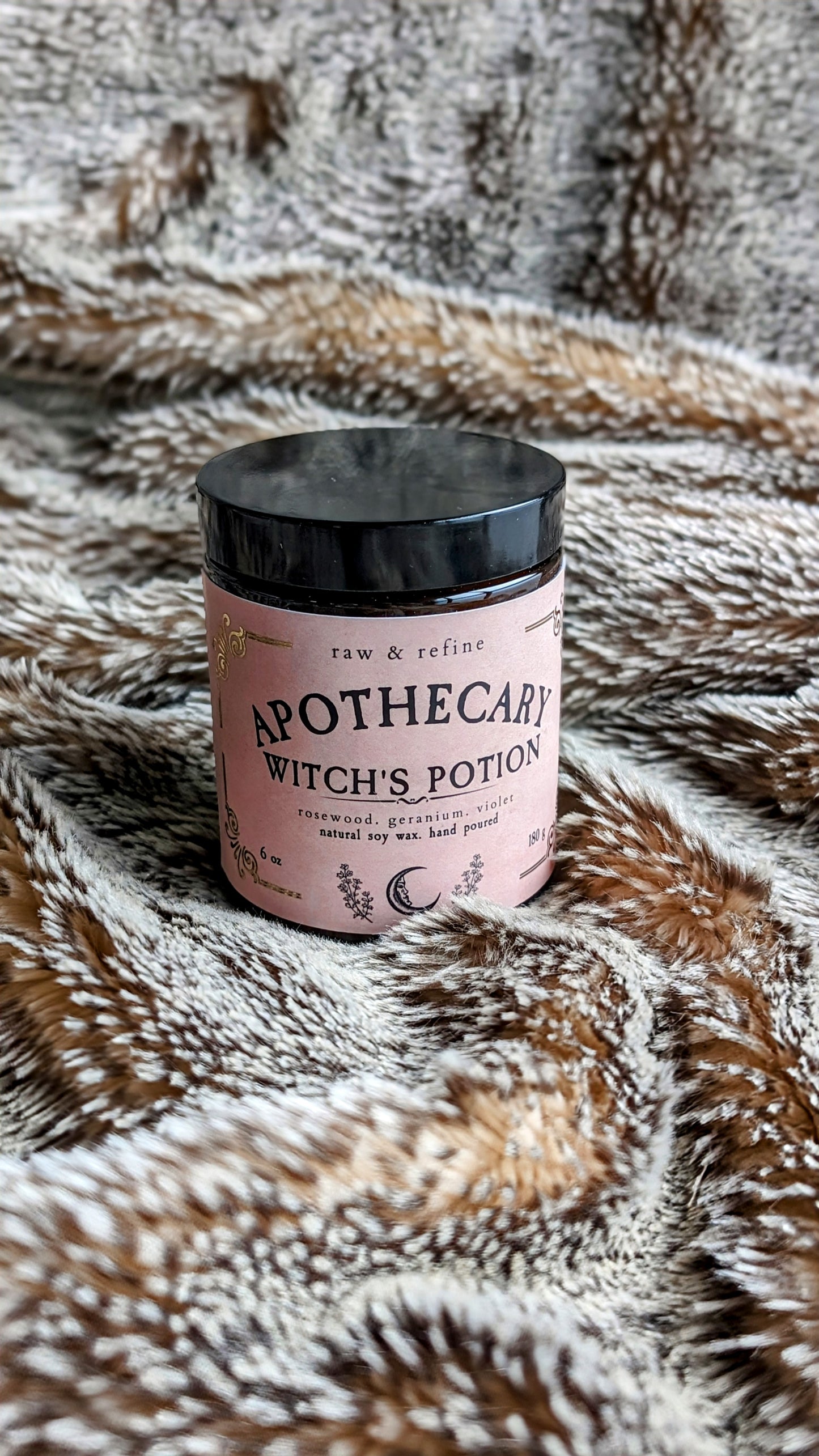 Witch's Potion Apothecary Candle